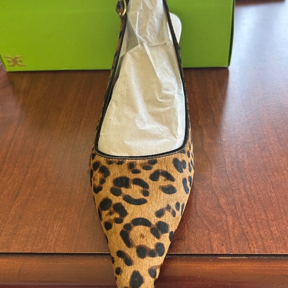 Sam Edelman Leopard Print Slingback Pumps New with tags, - Picture 1 of 7